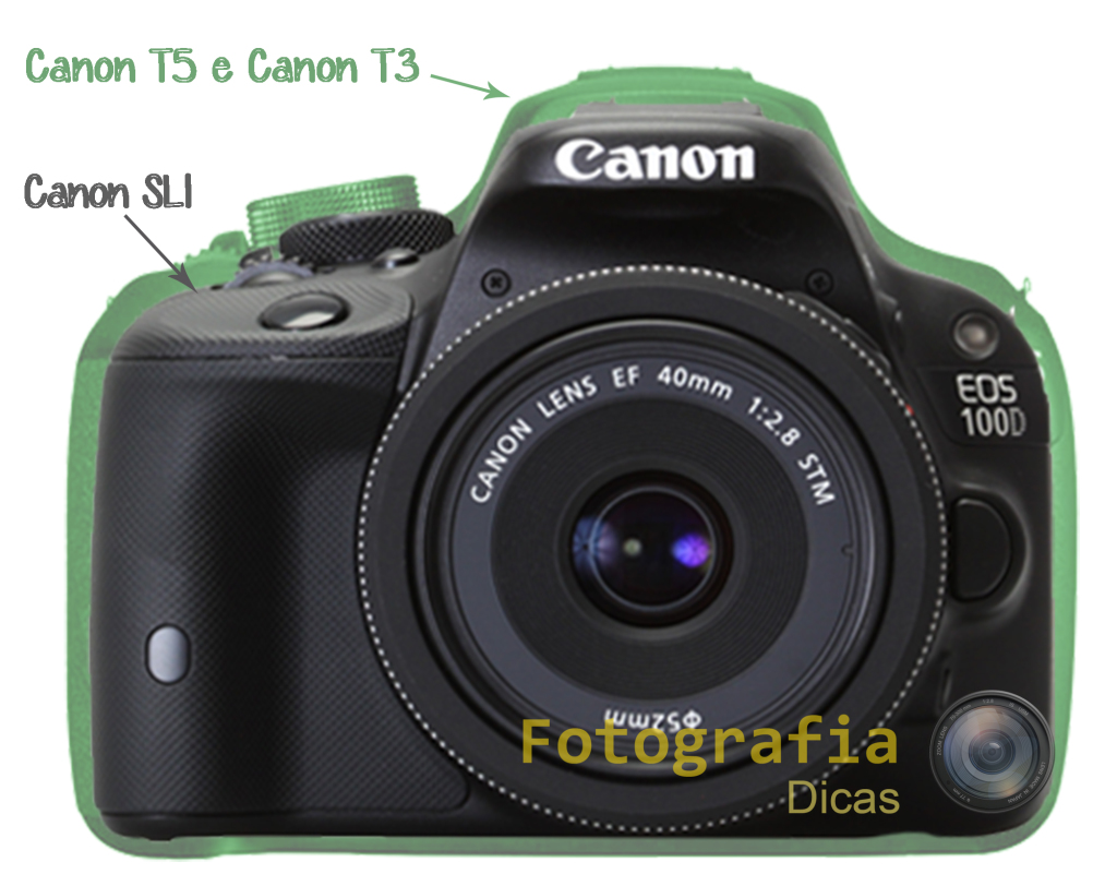 Canon t5 x Canon Sl1 x Canon T3 - Fotografia Dicas