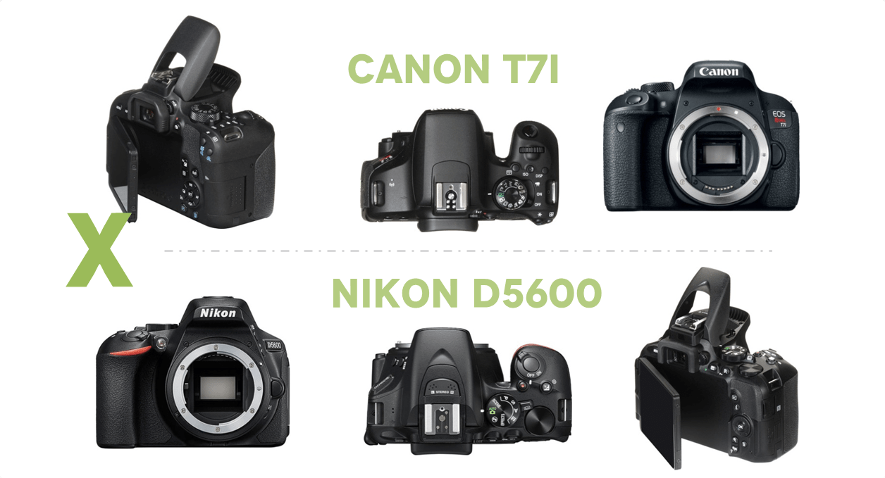 Canon t7i (800D) x Nikon D5600 - Qual é a melhor?
